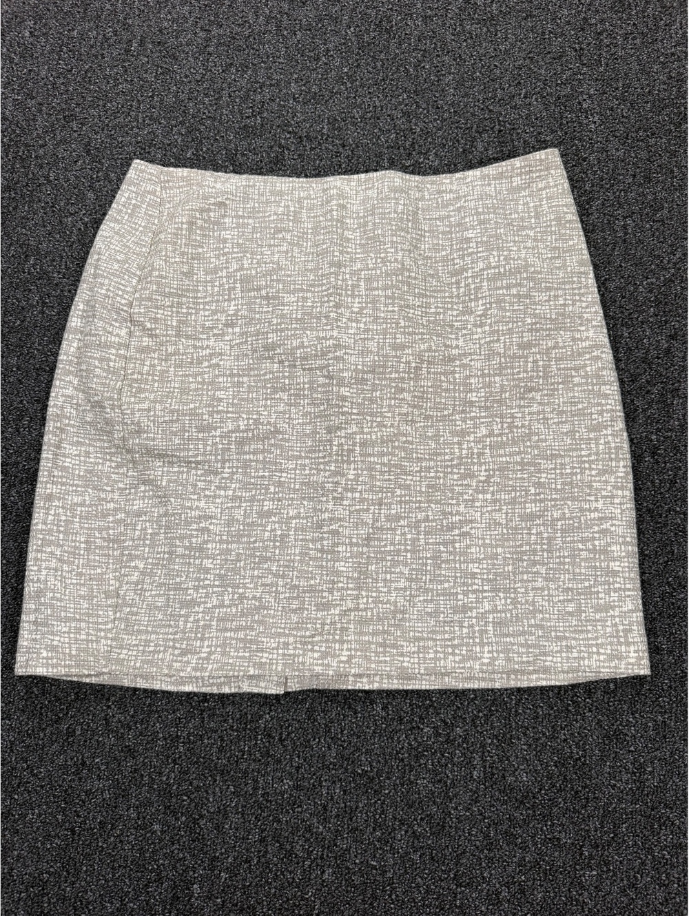 Banana Republic Women's Beige Textured Cotton Mini Skirt Size 10